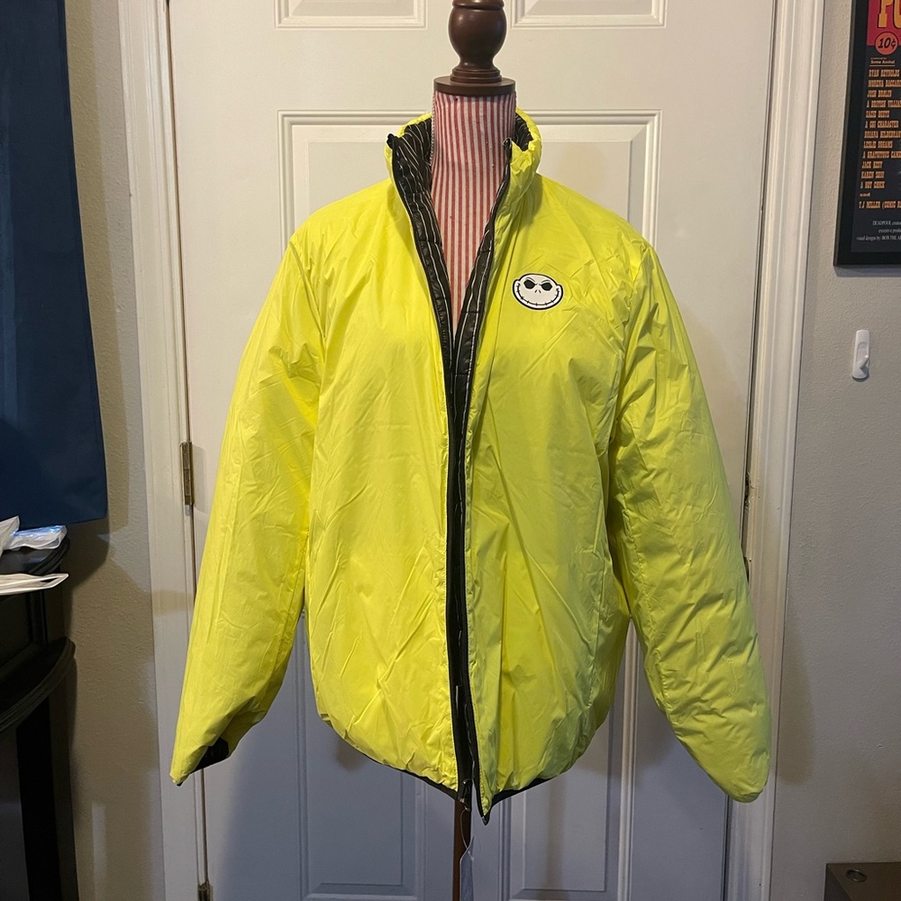 Jack Skellington Puffy Jacket for Adults